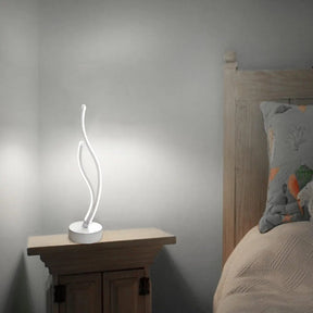 Loja Capricho Abajur - 0009 Luminária Abajur de Mesa Espiral Ivar em Led