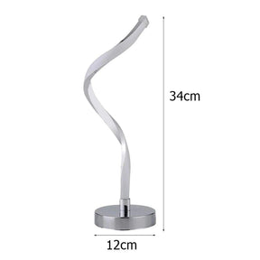 Loja Capricho Abajur - 0023 Luminária Abajur de Mesa Espiral Ivar II em Led