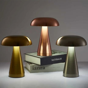 Loja Capricho Abajur - 0027 Luminária Touch de Mesa - Candeeiro e Abajur Mushroom (8,5x21cm)