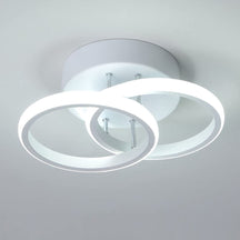 Loja Capricho Plafon - 0007 Branco / Quente Luminária de Teto Plafon Sobrepor em Led Apollo para Quarto Sala