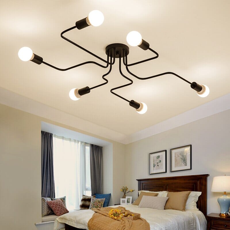 Lustre de Teto Spider (4, 6 e 8 Bocais)