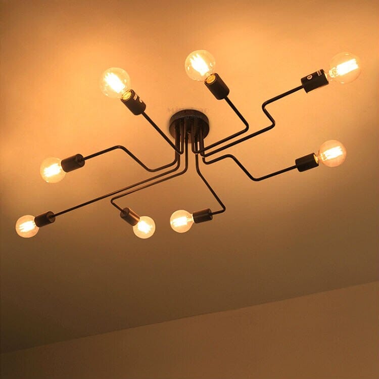 Lustre de Teto Spider (4, 6 e 8 Bocais)