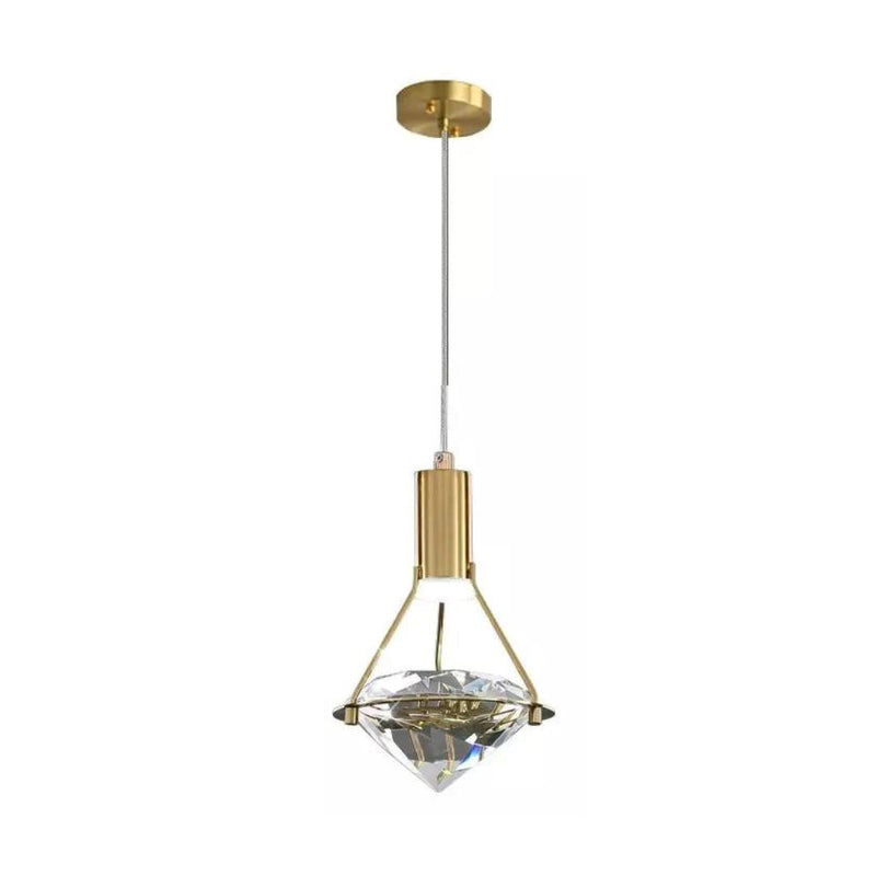 Lustre Pendente de Luxo Crystals Diamond