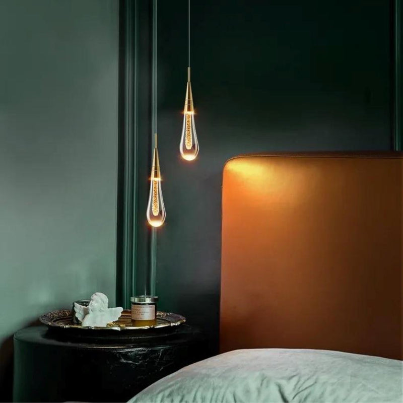 Lustre Pendente de Luxo Crystals Light