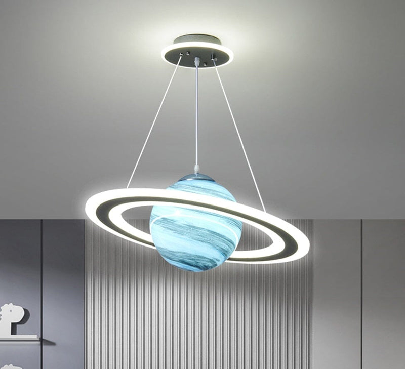 Lustre Pendente Decorativo Saturno