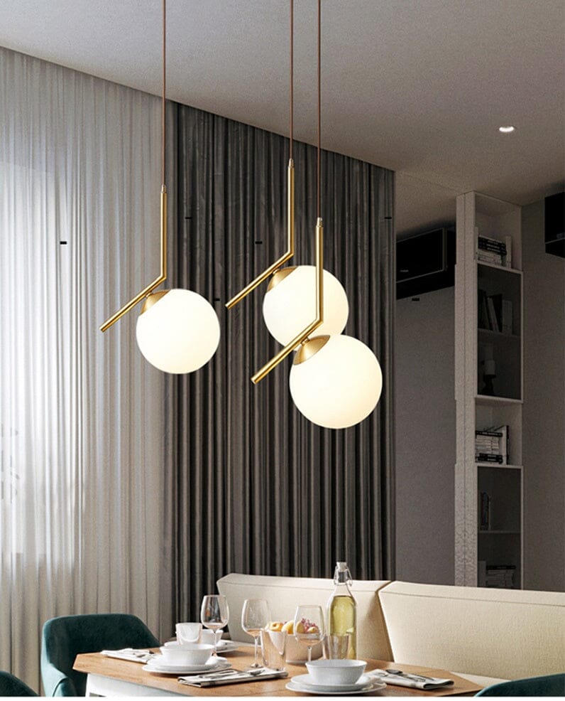 Lustre Pendente Orbit Redondo