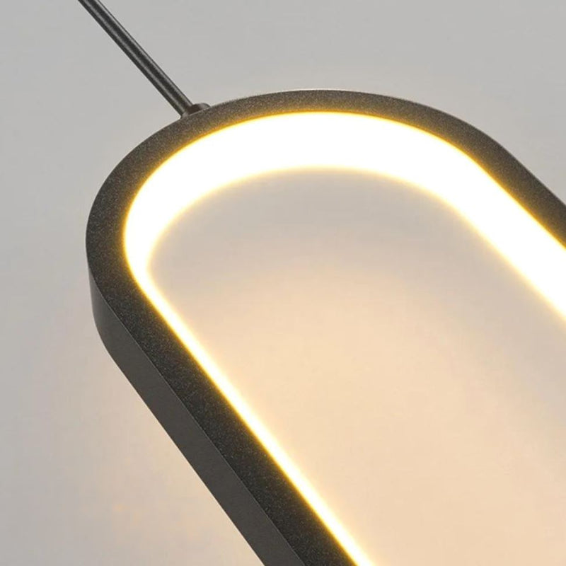 Lustre Pendente Space Line Oval